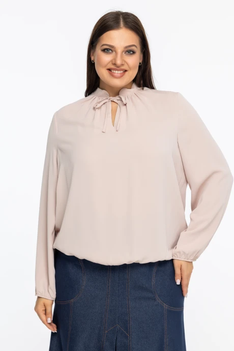 Блузка Avila 1001 пудровый #1