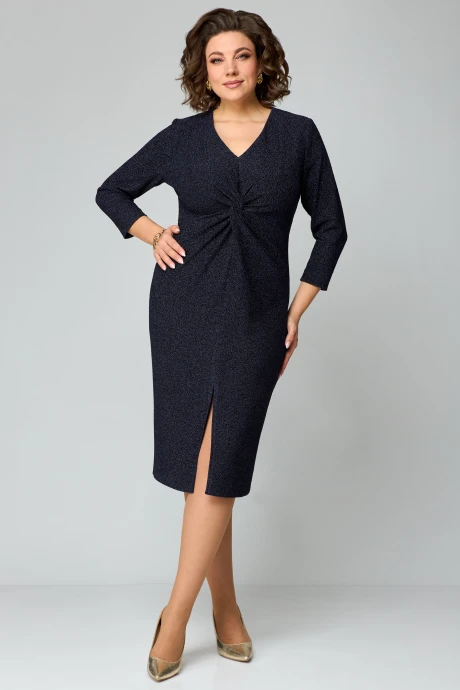 Платье Мишель Стиль 1234 темно-синий #1