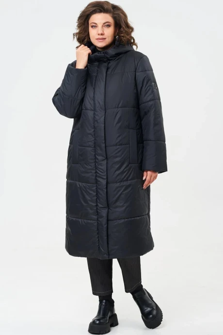 Зимнее стеганое пальто *Распродажа ANDINA CITY 7013-24 #1