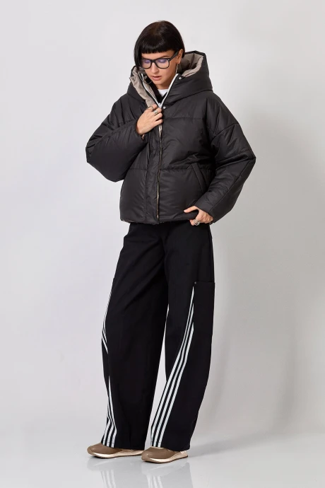 Куртка RIVOLI 1062.4 черный, бежевый #1