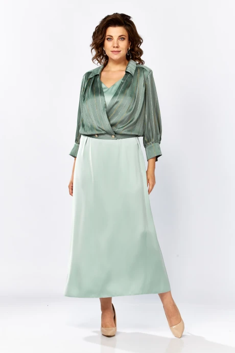 Костюм с платьем Mira Fashion 5604-4 #1