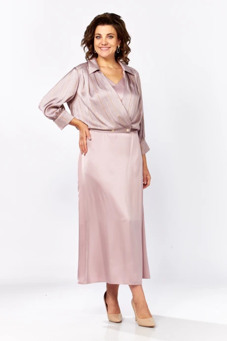 Костюм с платьем Mira Fashion 5604-3 #1