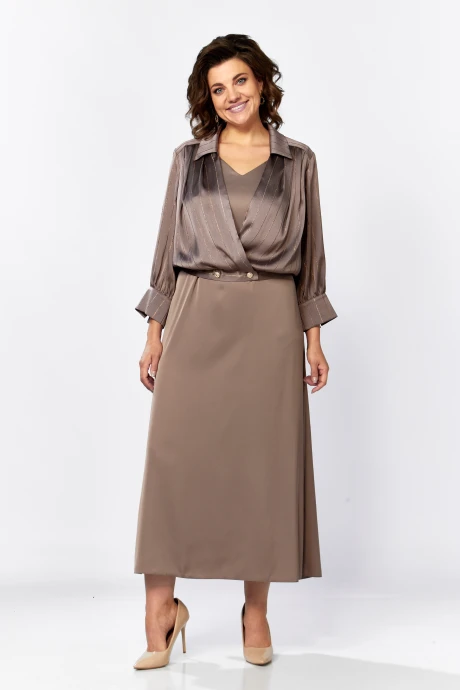 Костюм с платьем Mira Fashion 5604 #1