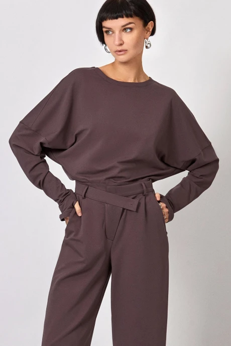 Джемпер (кофта) RIVOLI 2466.1 коричневый #1