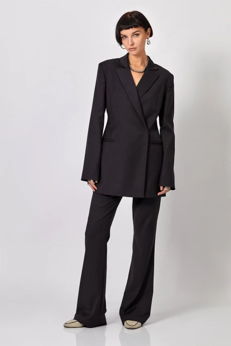 Брючный костюм RIVOLI 9031 чёрный двойка #1