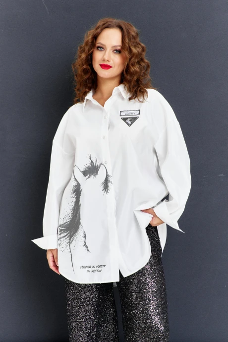 Рубашка AVE RARA 2251/1 Экрю #1