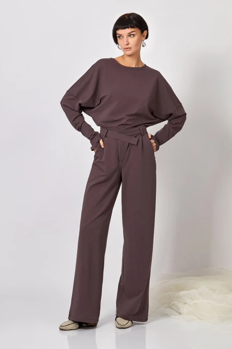 Брючный костюм RIVOLI 9033.1 коричневый двойка #1