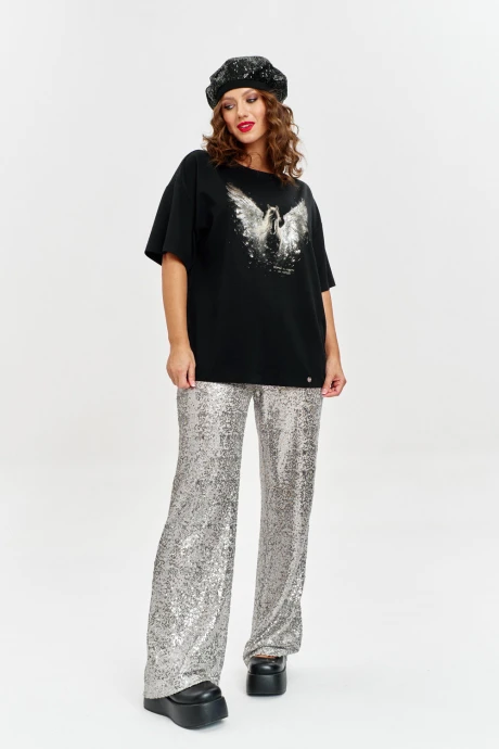 Брюки AVE RARA 4156/1 Бежево-серебристый #1