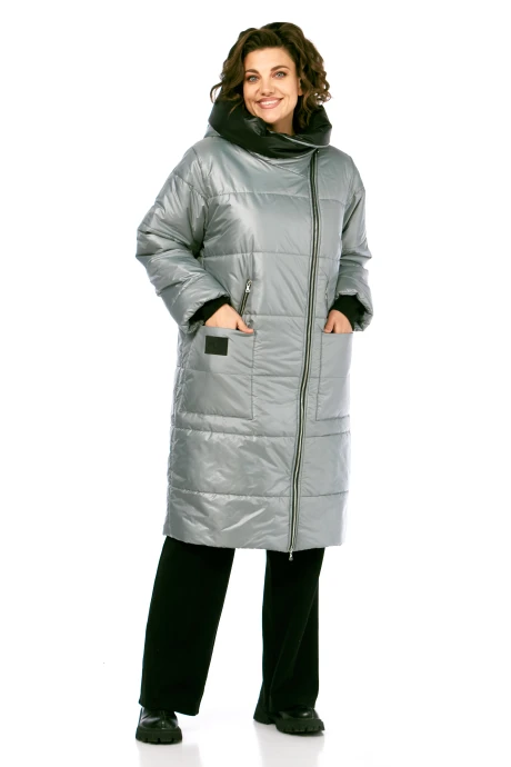 Пальто Diamant 2129 серый #1