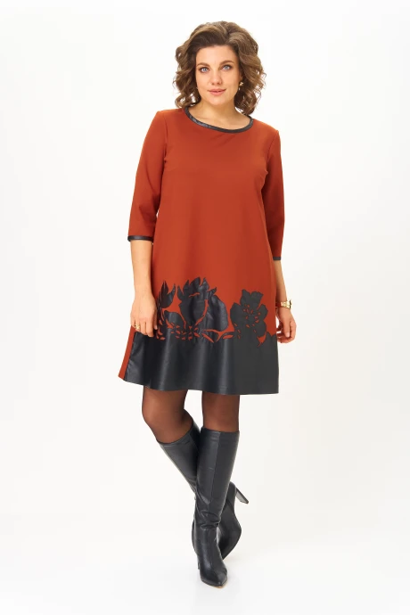 Платье Michel Chic 2140/1 терракот #1