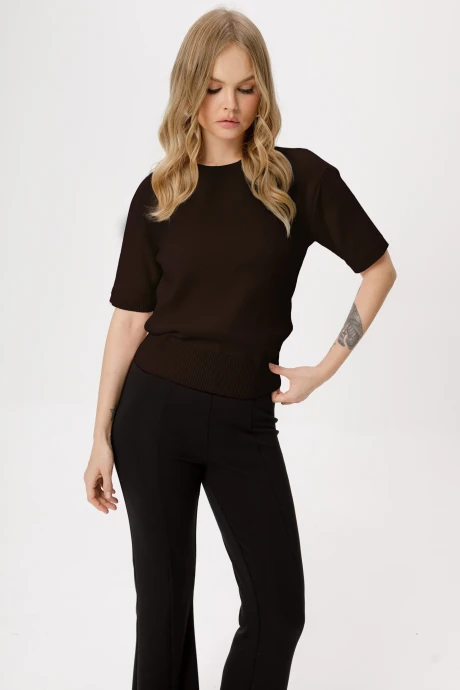 Джемпер (кофта) PiRS 6352 коричневый #1