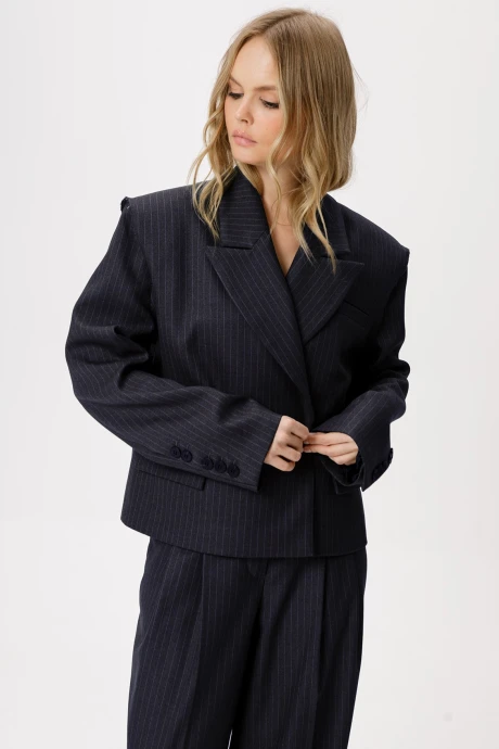 Жакет (пиджак) PiRS 6377 синий #1