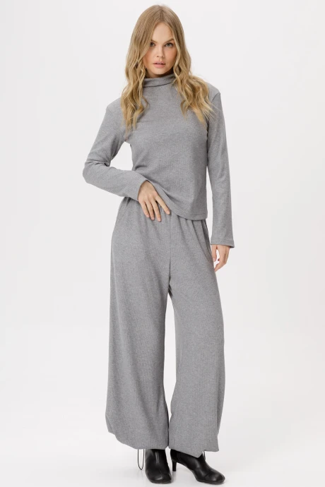 Брючный костюм PiRS 6388 серый двойка #1