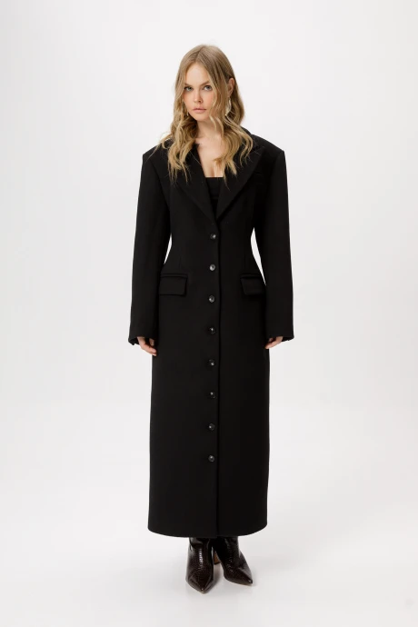 Пальто PiRS 6414 черный #1
