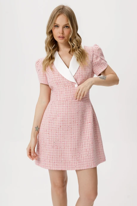 Платье PiRS 6421 розовый #1