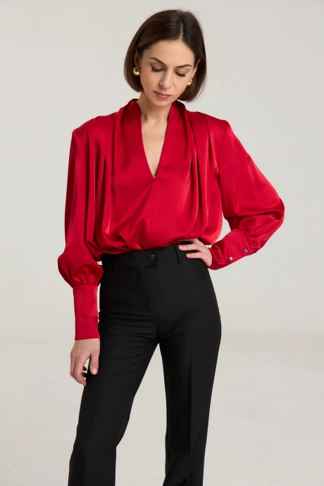 Блузка The name 2453 красная #1