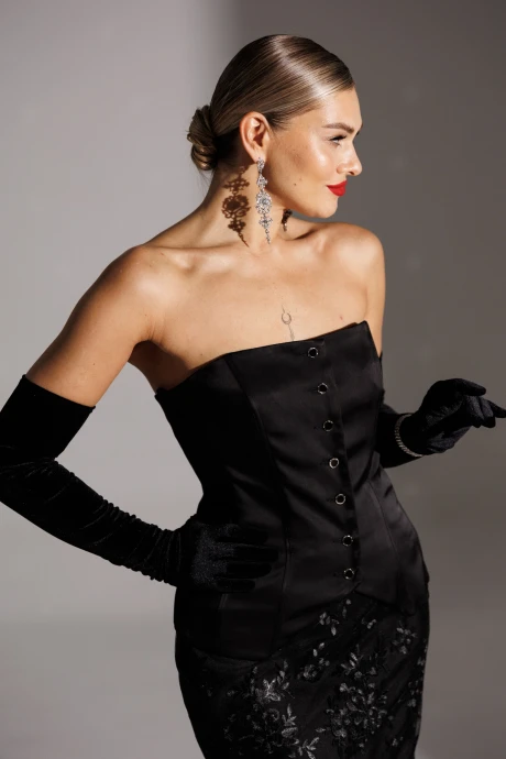 Топ Мода-Юрс 25-2945 черный #1