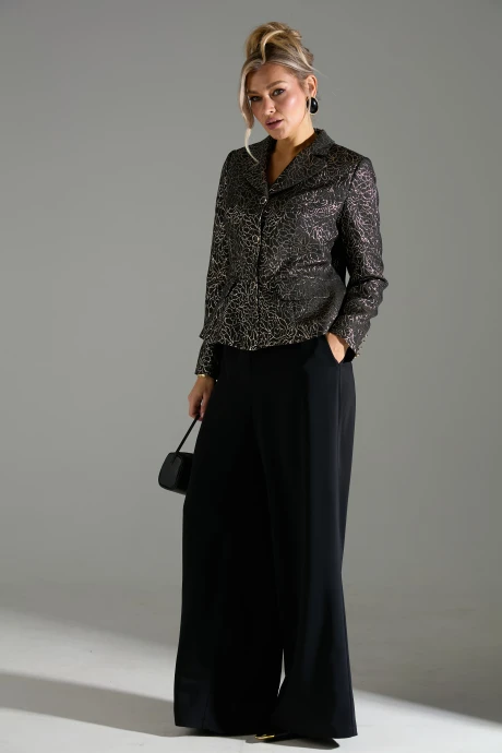 Брючный костюм LM 2098 парча двойка #1