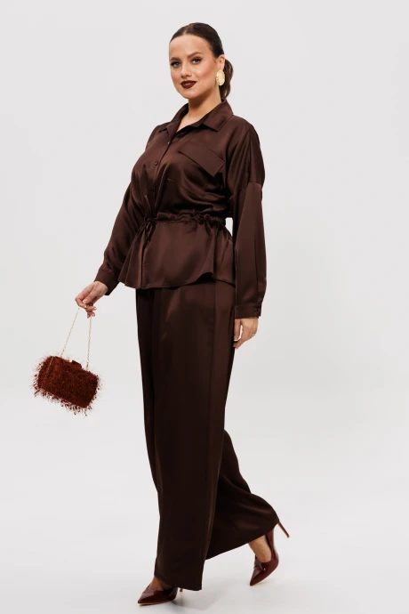 Брючный костюм Мублиз 255 шоколад #1