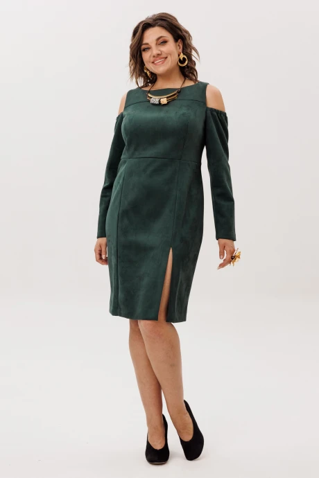 Платье Anelli 1757 мягенький_мох #1