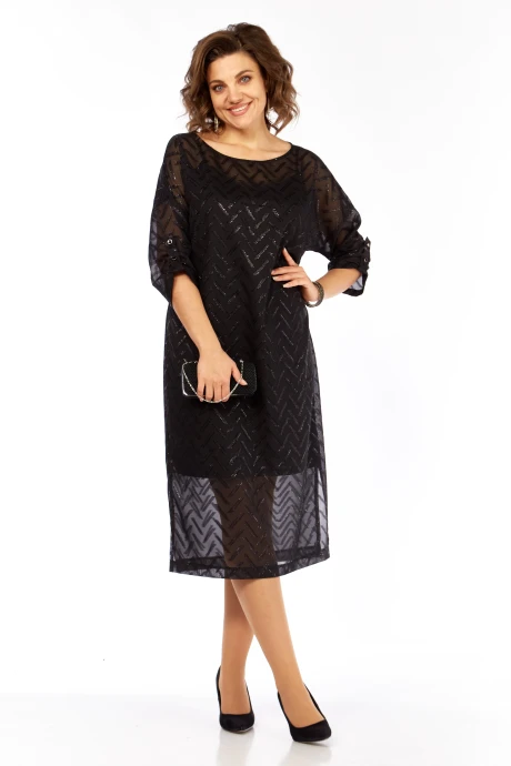Платье Bagira 1086 чёрный двойка #1