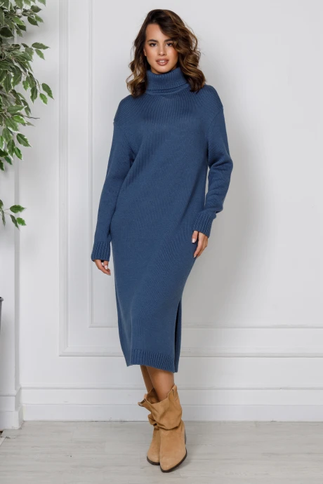 Платье Romgil РВ0134-ШЕ5 индиго #1