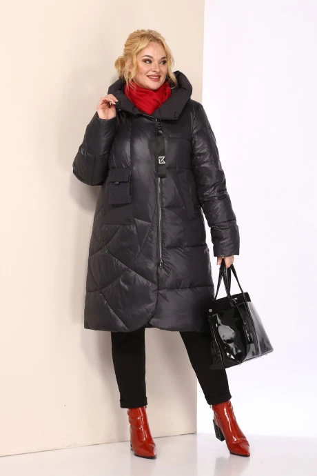 Пальто Shetti 2136 графит #1