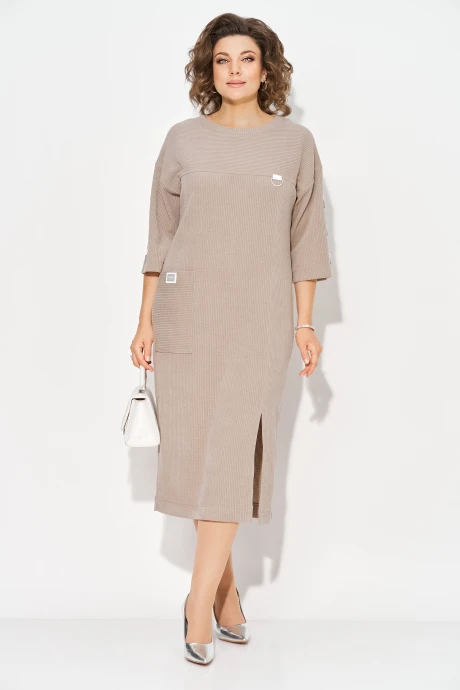 Платье Лилиана 1485 капучино #1