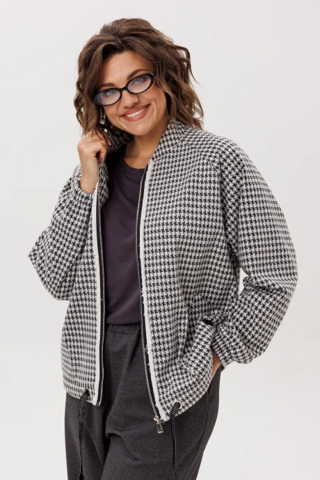 Блузка Anelli 1778 Графический контраст #1