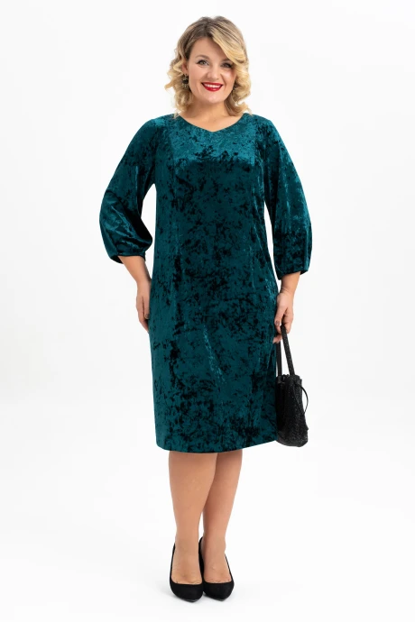 Платье Algranda 4116-4 Бирюзовый #1