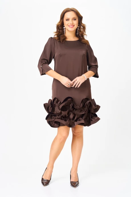 Платье Мублиз 291 шоколад #1