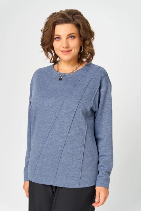 Джемпер (кофта) Bliss 4235 Стальной_синий #1