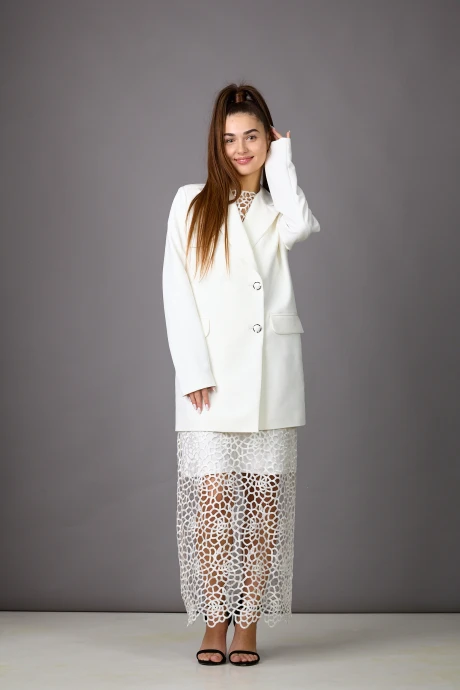 Костюм с платьем Rosheli 842/2 молочный тройка #1