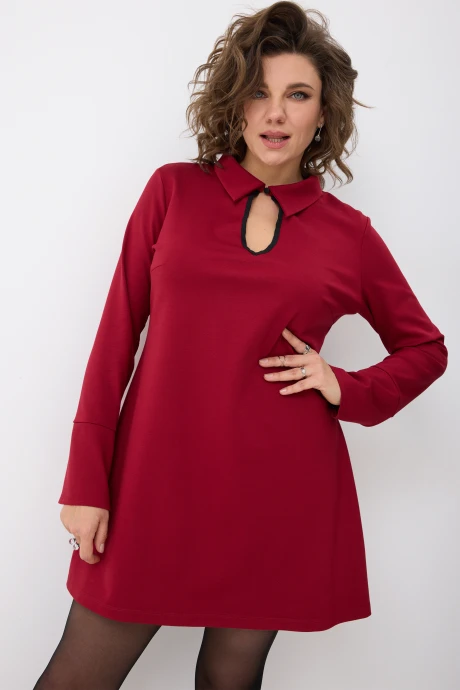 Платье BegiModa 1062 бордо #1