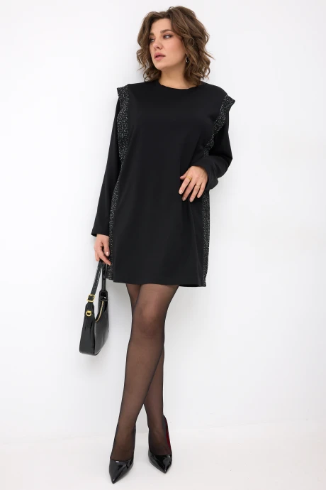 Платье BegiModa 1063 чёрный #1