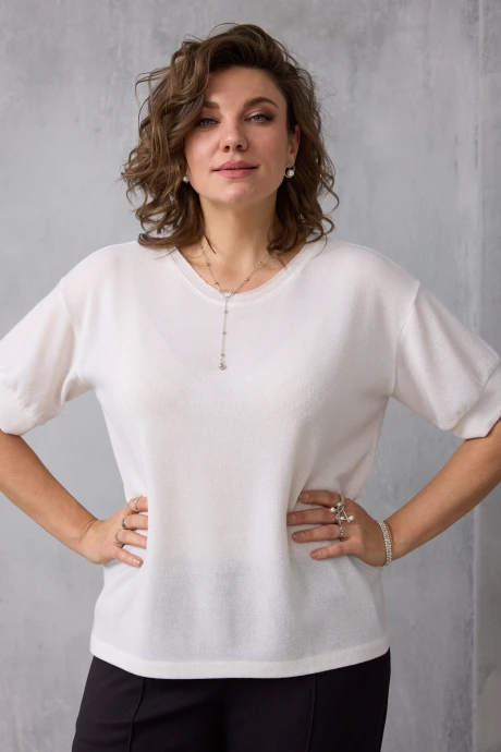 Джемпер (кофта) BegiModa 4153 Молочный #1