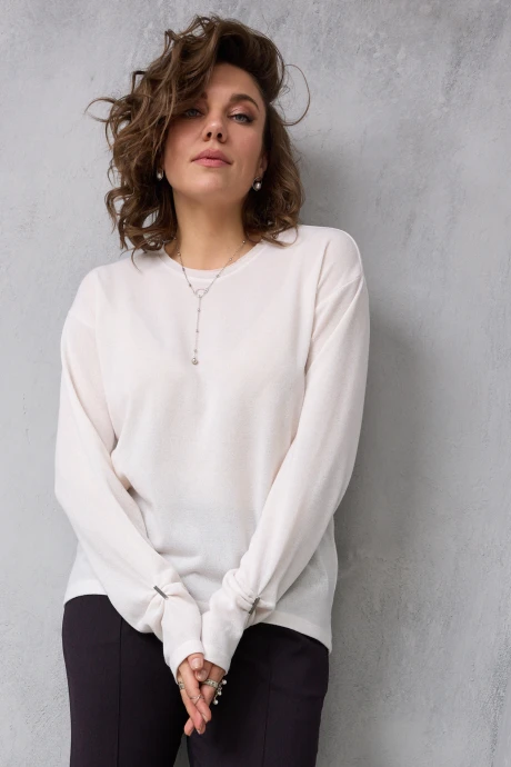 Джемпер (кофта) BegiModa 4154 Молочный #1