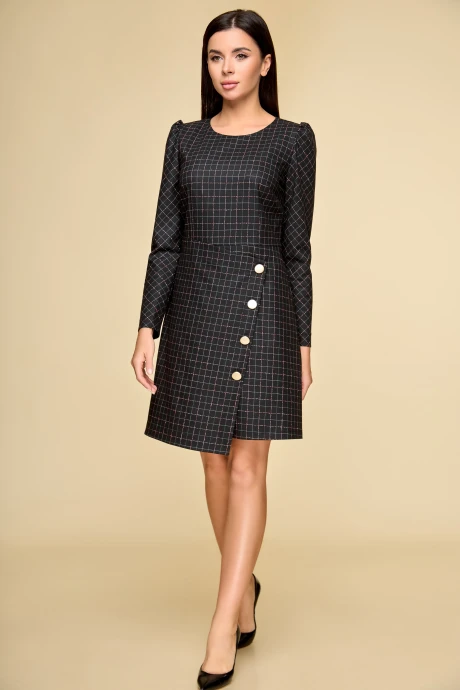 Платье Дали 3553 клетка #1