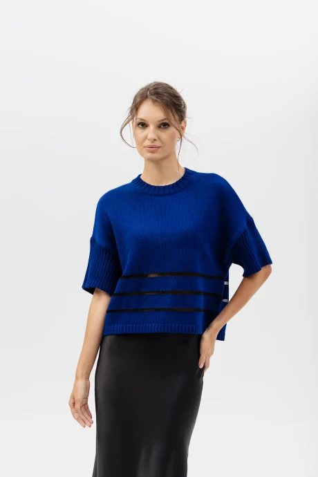 Джемпер (кофта) Romgil РВ0236-ХМ5 темно-синий #1