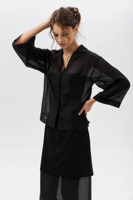 Блузка Romgil РТ0174-ВИ2 черный #1