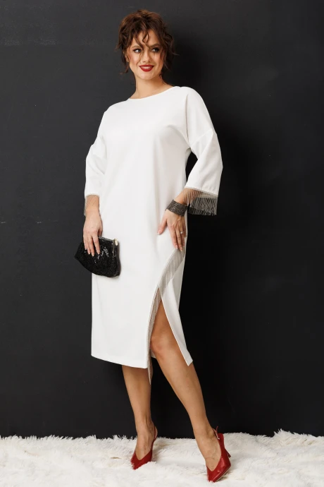 Платье Anastasia 1308 молочный #1