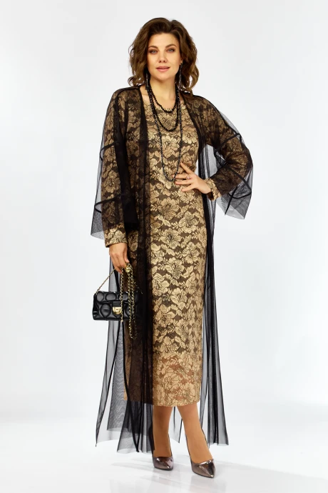 Костюм с платьем Lady Secret 25304 злолотой + черный двойка #1