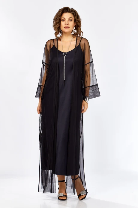 Костюм с платьем Lady Secret 25308 черный синий двойка #1