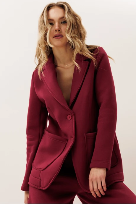 Жакет (пиджак) GO F4165/12-01 вишня #1