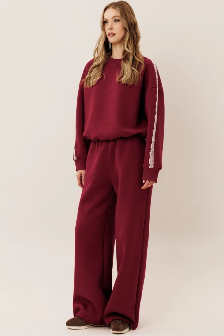 Спортивный костюм GO F3118/12-01 вишня #1