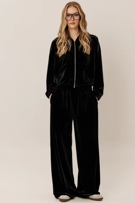 Спортивный костюм GO F3103/40-02 черный #1