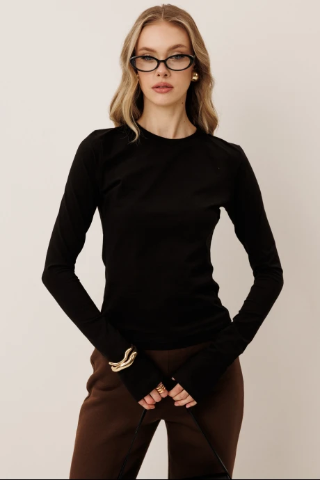 Джемпер (кофта) GO F1023/23-03 чёрный #1