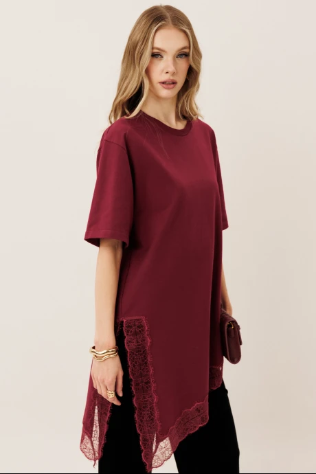 Футболка GO F1025/12-01 вишня #1