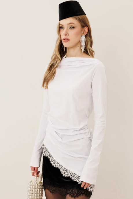 Джемпер (кофта) GO F1026/01-01 белый #1