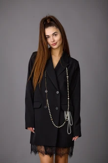 Жакет (пиджак) Rosheli 1168 черный